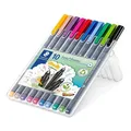 Liner-Set „Triplus 334 Box“, 10 Farben, 0,3 mm, STAEDTLER