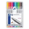 Weiteres Produktbild Liner-Set „Triplus 334 Box“, 10 Farben, 0,3 mm, STAEDTLER