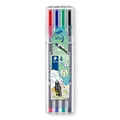 Liner-Set „Triplus 334 Box“, 4 Farben, 0,3 mm, STAEDTLER