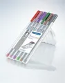 Liner "Triplus 334", Set, 6 Farben, 0,3 mm, STAEDTLER