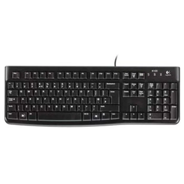 Hauptbild des Produkts Logitech K120, Klávesnice CZ, klasická, 920-002485, 920-002641 typ drátová (USB), černá
