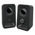 Logitech Lautsprechers Z150, 2.0, 3W, schwarz, Lautstärkeregler, portable, 150Hz-20kHz