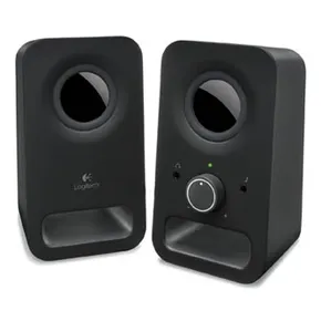 Logitech Lautsprechers Z150, 2.0, 3W, schwarz, Lautstärkeregler, portable, 150Hz-20kHz