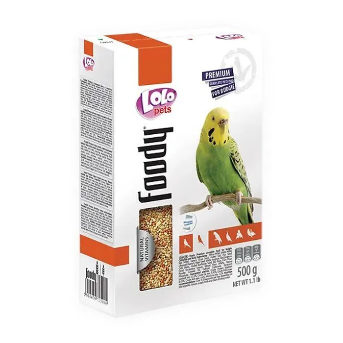 Hauptbild des Produkts LOLO BASIC kompletní krmivo pro andulky 500 g krabička
