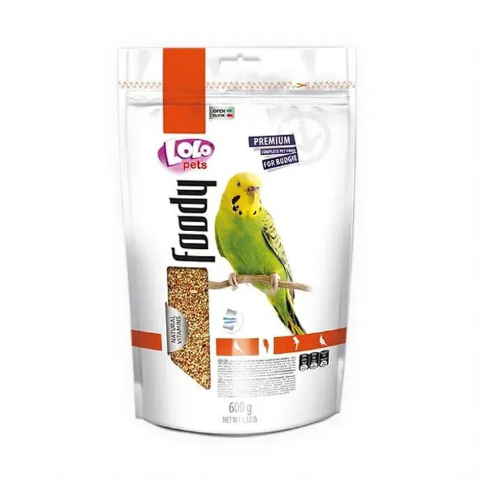 Hauptbild des Produkts LOLO BASIC kompletní krmivo pro andulky 600 g Doypack