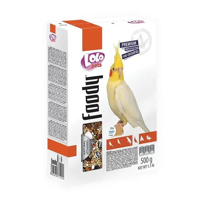 Hauptbild des Produkts LOLO BASIC kompletní krmivo pro korely 500 g krabička