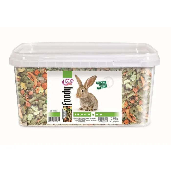 Hauptbild des Produkts LOLO BASIC kompletní krmivo pro králíky 3 L, 2 kg kyblík