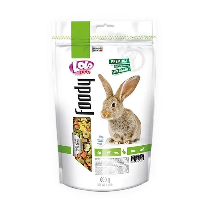 Hauptbild des Produkts LOLO BASIC kompletní krmivo pro králíky 600 g Doypack