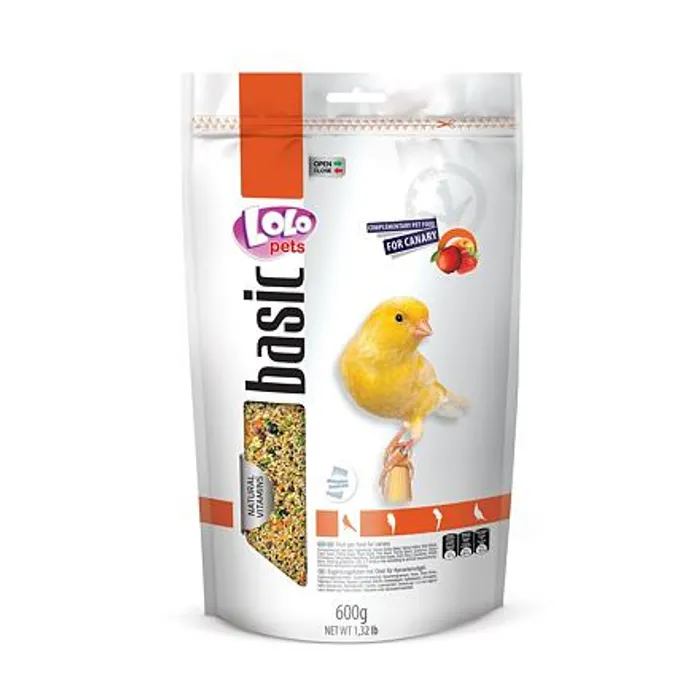 Hauptbild des Produkts LOLO BASIC ovocné krmivo pro kanárky 600 g Doypack