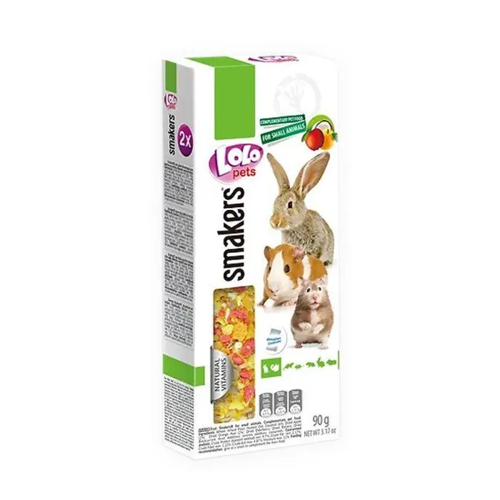 Hauptbild des Produkts LOLO SMAKERS 2 klasy jablečné pro hlodavce 90 g