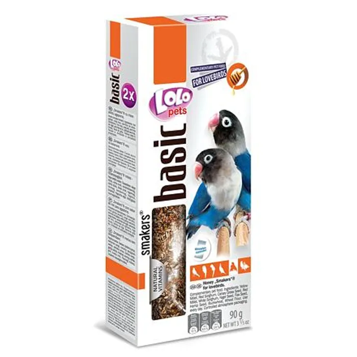 Hauptbild des Produkts LOLO SMAKERS 2 klasy medové pro agapornisy 90 g