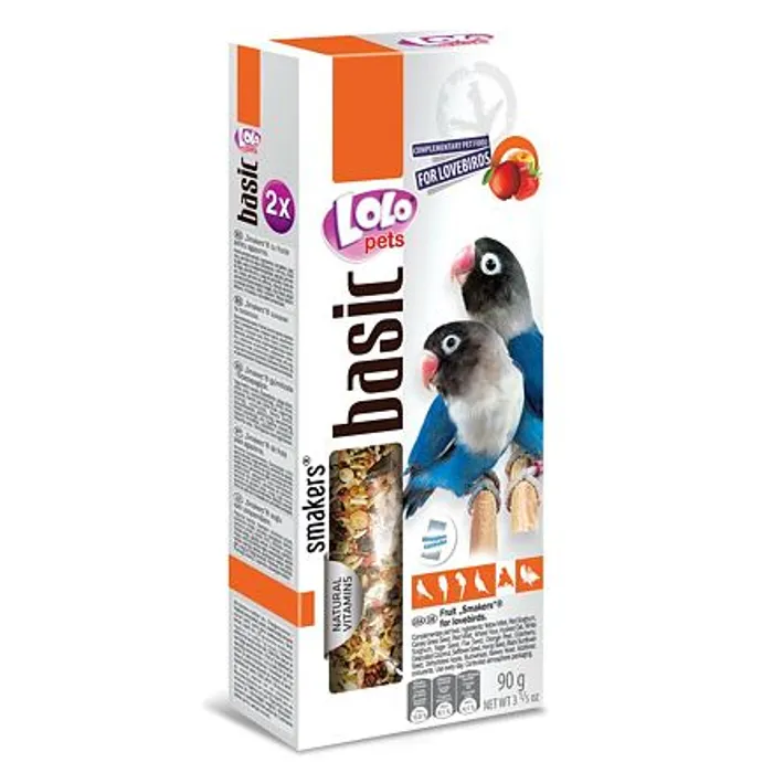 Hauptbild des Produkts LOLO SMAKERS 2 klasy ovocné pro agapornisy 90 g