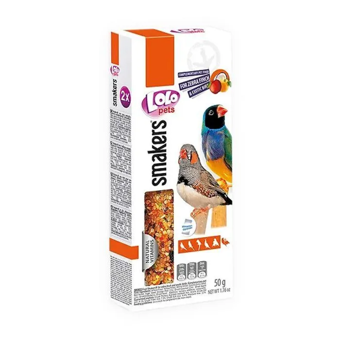 Hauptbild des Produkts LOLO SMAKERS 2 klasy ovocné pro zebřičky 60 g