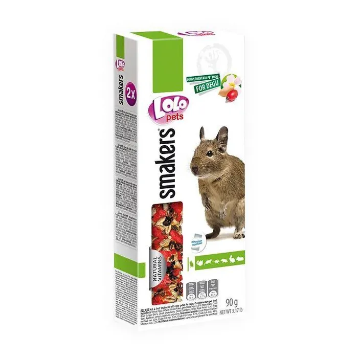 Hauptbild des Produkts LOLO SMAKERS 2 klasy s ovocem a ořechy pro osmáky degu 90 g