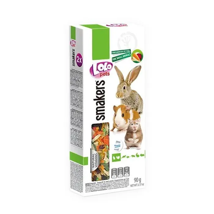 Hauptbild des Produkts LOLO SMAKERS 2 klasy zeleninové pro hlodavce 90 g