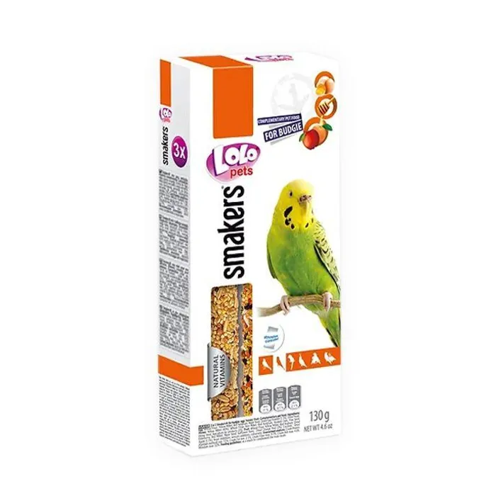 Hauptbild des Produkts LOLO SMAKERS 3v1 MIX ovoce,med,vejce pro andulky 130 g