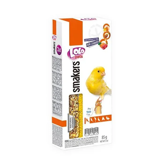 Hauptbild des Produkts LOLO SMAKERS MIX 3 klasy mix (ovoce,med,vejce) kanár 85 g