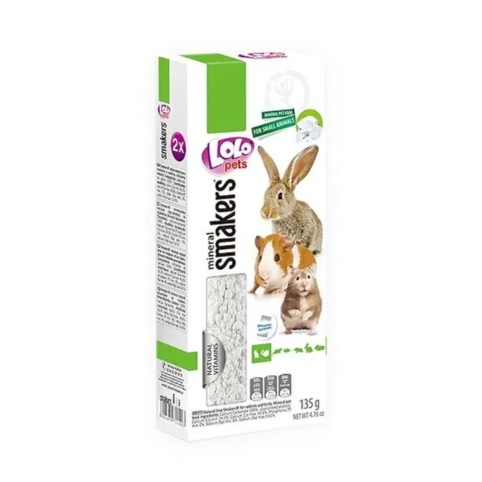 Hauptbild des Produkts LOLO SMAKERS přírodní vápenná tyčinka pro hlodavce a králíky 135 g