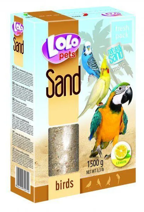 Hauptbild des Produkts LOLOpets citrónový písek pro ptáky 1500 g