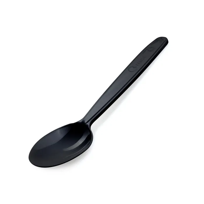 Hauptbild des Produkts Lžíce (PP) opakovaně použitelná černá 18,5cm [50 ks]