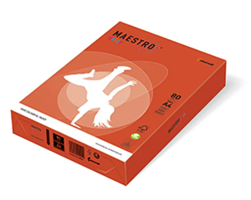 Hauptbild des Produkts MAESTRO color INTENSIV 80g 500 listů Brick Red - ZR09