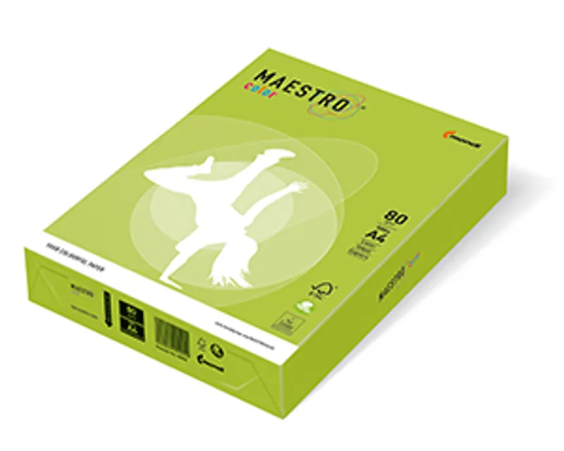 Hauptbild des Produkts MAESTRO color INTENSIV 80g 500 listů Lime Green - LG46