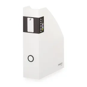 Zeitschriftenbox PP Opaline Frosty klar