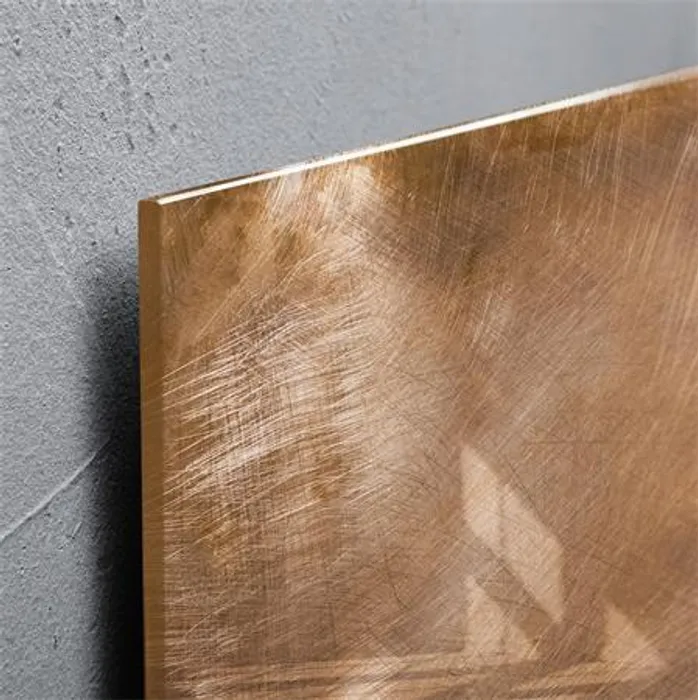 Hauptbild des Produkts Magnetická skleněná tabule "Artverum®", použitý bronz, 48x48cm, SIGEL