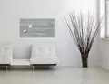 Weiteres Produktbild Magnetická skleněná tabule "Artverum® ", textura betonu, 91x46cm, SIGEL