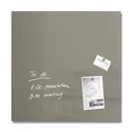 Magnetická skleněná tabule "Artverum®", tmavě šedá, 48x48 cm, SIGEL
