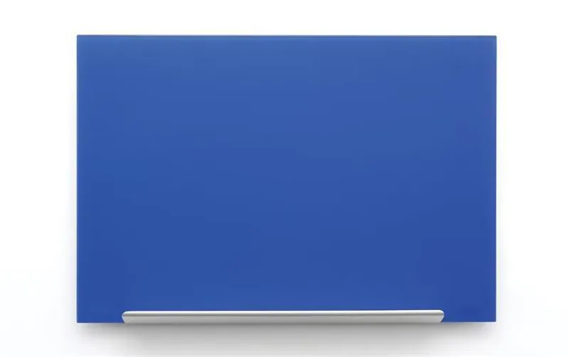 Hauptbild des Produkts Magnetická skleněná tabule "Diamond", modrá, 71,1x126 cm, NOBO