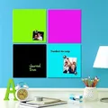 Weiteres Produktbild Magnettafel „Square Tile“, beschreibbar, 360x360mm, schwarz, REXEL