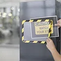 Weiteres Produktbild Magnetický obal "Magneto Safety", zelená-bílá, A4, TARIFOLD [2 ks]