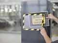 Magnetický obal "Magneto Safety", zelená-bílá, A4, TARIFOLD [2 ks]