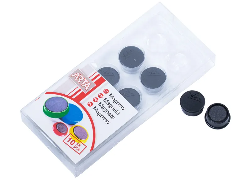Hauptbild des Produkts Magnety ARTA průměr 16mm, černé (10ks v balení)