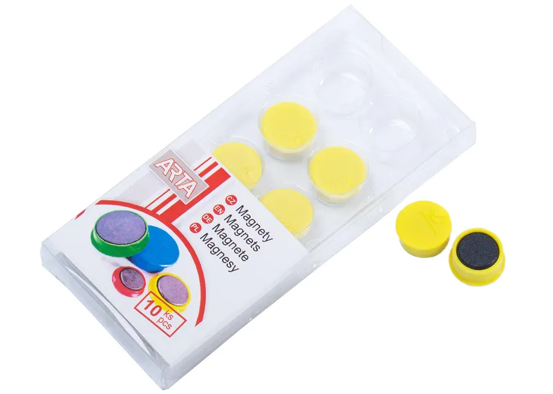Hauptbild des Produkts Magnety ARTA průměr 16mm, žluté (10ks v balení)