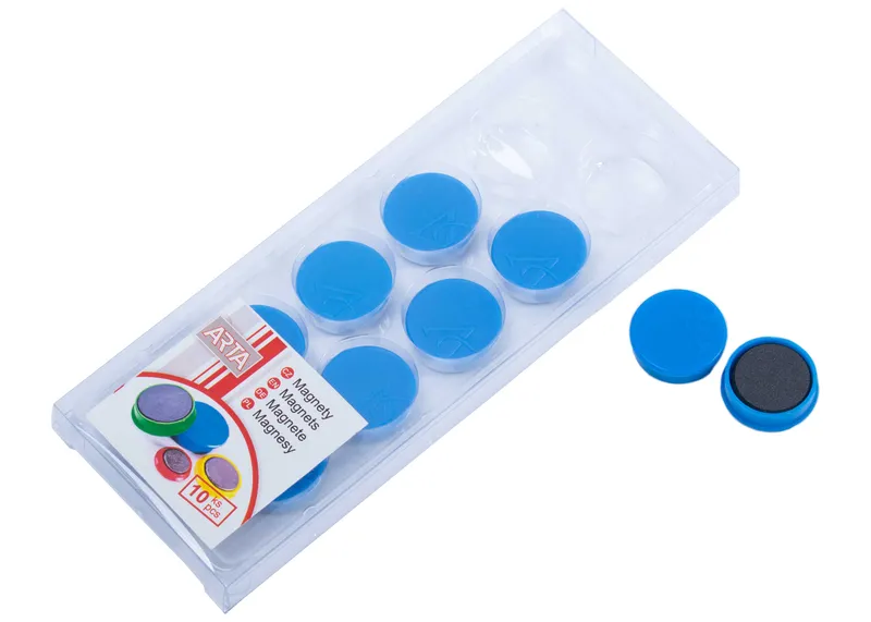 Hauptbild des Produkts Magnety ARTA průměr 25mm, modré (10ks v balení)