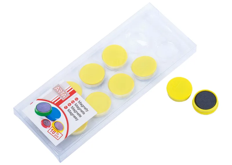 Hauptbild des Produkts Magnety ARTA průměr 25mm, žluté (10ks v balení)