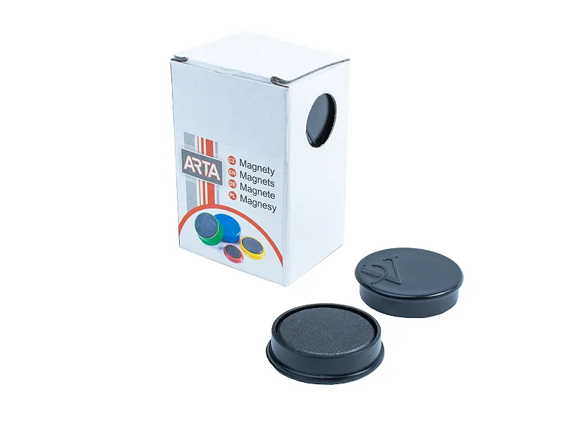 Hauptbild des Produkts Magnety ARTA průměr 30mm, černé (10ks v balení)