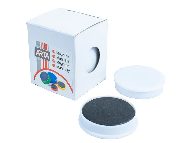 Hauptbild des Produkts Magnety ARTA průměr 40mm, bílé (4ks v balení)