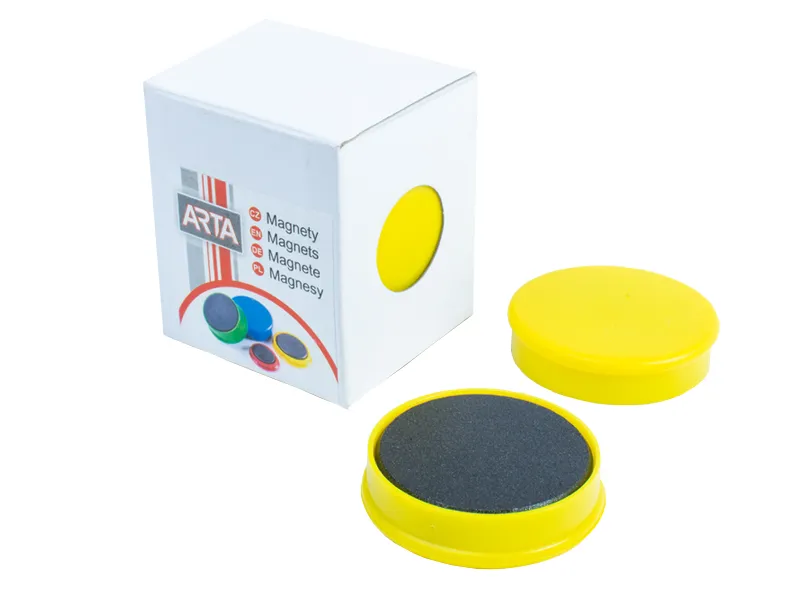 Hauptbild des Produkts Magnety ARTA průměr 40mm, žluté (4ks v balení)