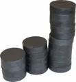 Magnete rund 20 mm schwarz