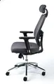 Chefsessel „Grace“, Textil, schwarz, MaYAH
