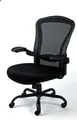 Chefsessel "Grande", Textil, schwarz, Gestell schwarz, MaYAH
