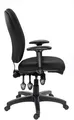 Chefsessel, Textil, Gestell schwarz, MaYAH, Comfort, schwarz