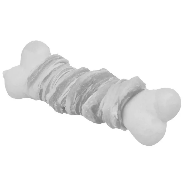 Hauptbild des Produkts Marbled Chickies, snack kostičky v kuřecím mase s treskou, 100 g