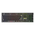 Weiteres Produktbild Marvo CM409 EN, Tastatur-Set mit Gamingmaus, Mauspad und Kopfhörer, US, Game, verkabelt (USB), schwarz, unterbeleuchtet