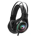 Marvo HG8901, Kophörer mit Mikrofon, Lautstärkeregelung, schwarz, USB