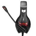 Weiteres Produktbild Marvo HG8928, Kophörer mit Mikrofon, Lautstärkeregelung, schwarz, unterbeleuchtet typ 3.5 mm jack + rozdvojka