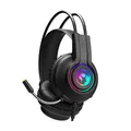 Weiteres Produktbild Marvo HG8935, Kophörer mit Mikrofon, Lautstärkeregelung, schwarz, unterbeleuchtet, USB